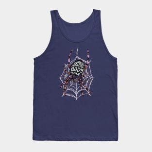 Spider says Body Hair is Normal! Tank Top